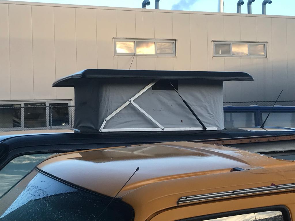 Kwaliteit hefdak voor ombouw camper, Ophalen of Verzenden, Zo goed als nieuw