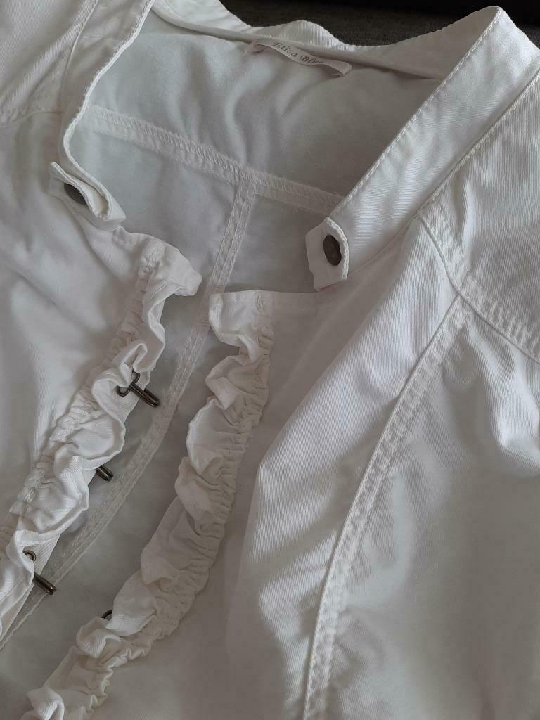 JASJE ELISA BLUE, Kleding | Dames, Ophalen of Verzenden, Zo goed als nieuw, Maat 42/44 (L), Wit