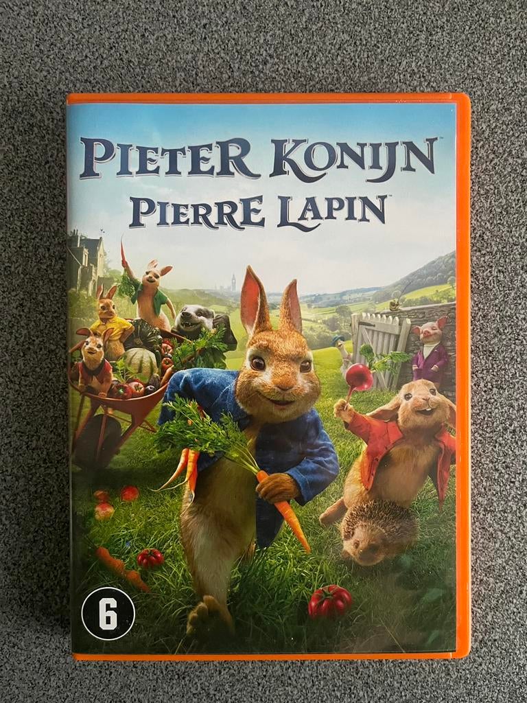 DVD Pieter Konijn, Vanaf 6 jaar, Ophalen of Verzenden