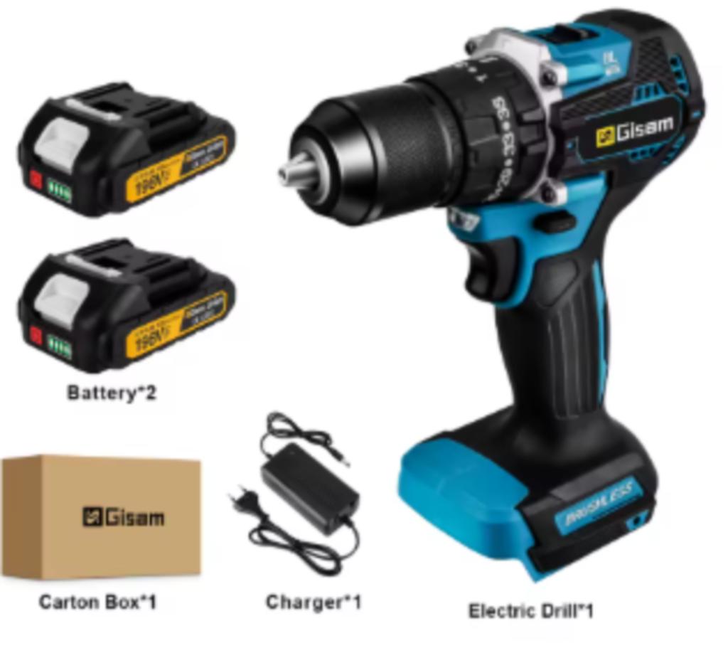 Gisam elektrische schroevendraaier 65nm met 18V, Doe-het-zelf en Bouw, Ophalen of Verzenden, Nieuw