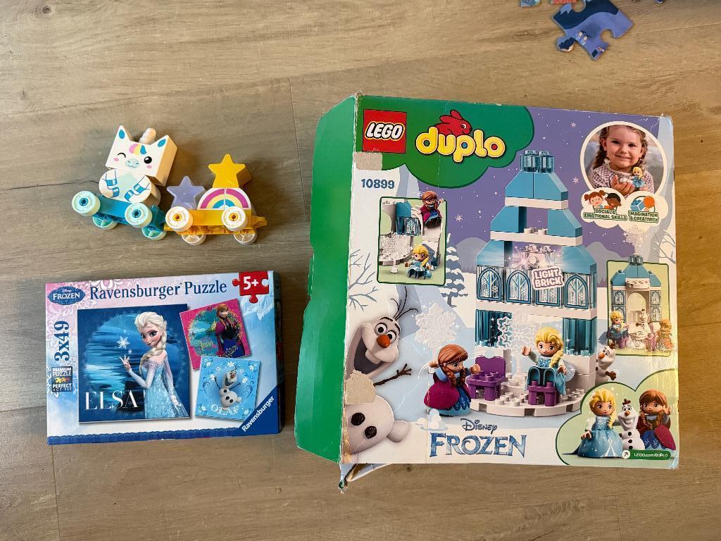 Lot reine des neiges Frozen - duplo - licorne, Enfants & Bébés, Jouets | Blocs de construction, Comme neuf, Autres marques, Enlèvement