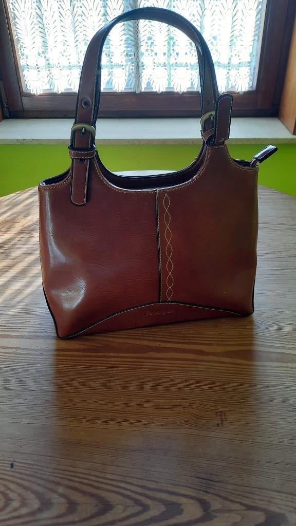 Sac de ville de grandeur moyenne., Bijoux, Sacs & Beauté, Enlèvement, Comme neuf, Brun, Sac à main