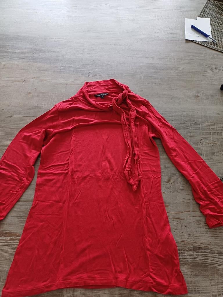 Pakket van 3 T shirts zwangerschap, Kleding | Dames, Zwangerschapskleding, Ophalen of Verzenden, Zo goed als nieuw, Rood
