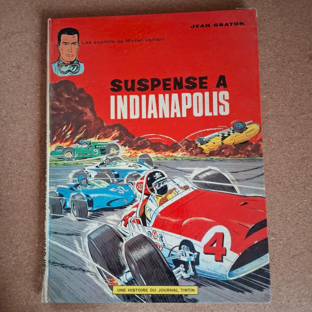 BD M.VAILLANT #11 Suspense à Indianapolis LOMBARD E.O. 1966, Jean Graton, Une BD, Enlèvement, Utilisé