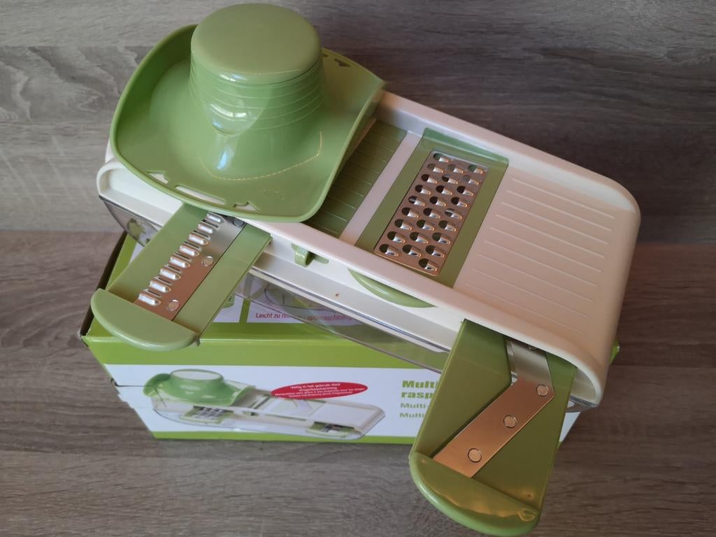Multifunctionele rasp met opvangbakje, Huis en Inrichting, Ophalen of Verzenden, Zo goed als nieuw