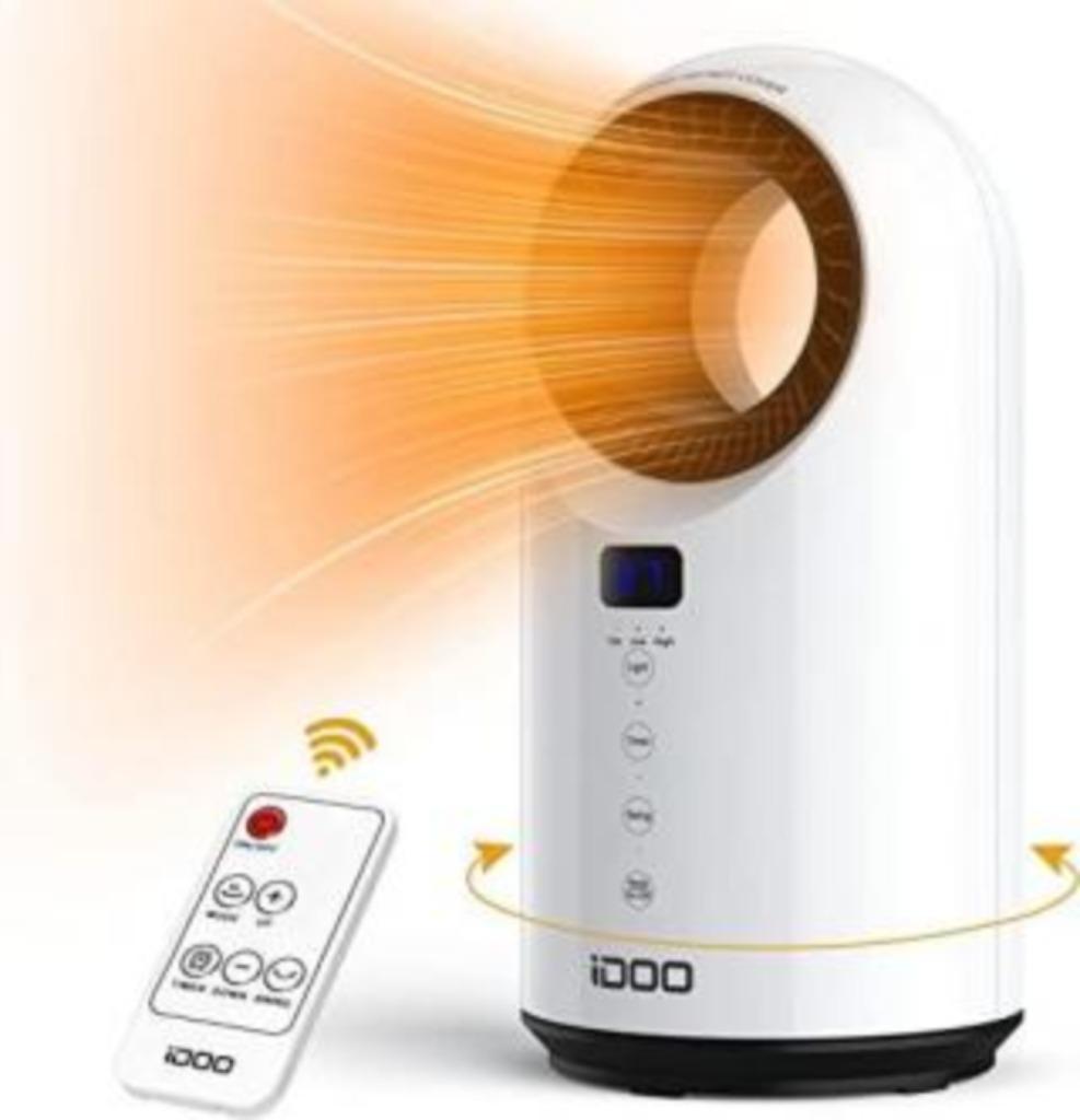 Chauffage Électrique Neuf Ventilateur options Téléc🤗🔥🥶🎁, Electroménager, Climatiseurs, Neuf, Ventilateur de Table ou au Sol