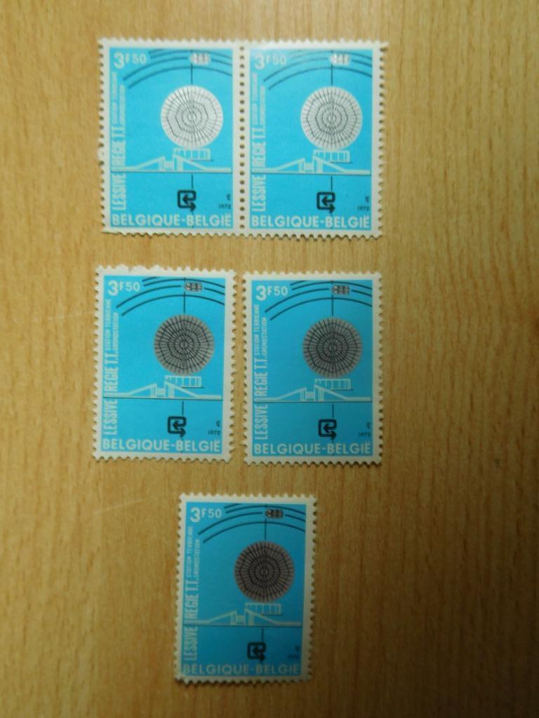 Belgische postzegel NIET geannuleerd, Ophalen of Verzenden, Postfris, Niet gestempeld