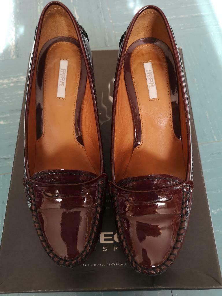 Schoenen Geox 37, Kleding | Dames, Schoenen, Zo goed als nieuw, Schoenen met hoge hakken, Rood, Ophalen