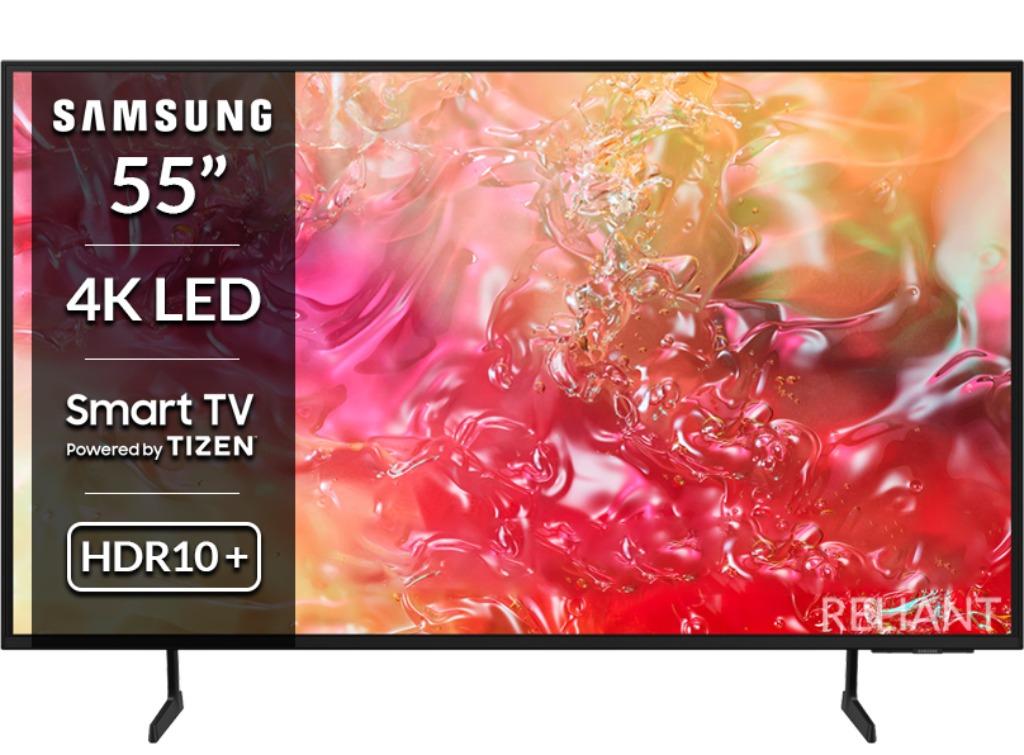 Téléviseur intelligent Ultra HD 4K TU55DU7105 de Samsung, Neuf, LED, Enlèvement, 4k (UHD)