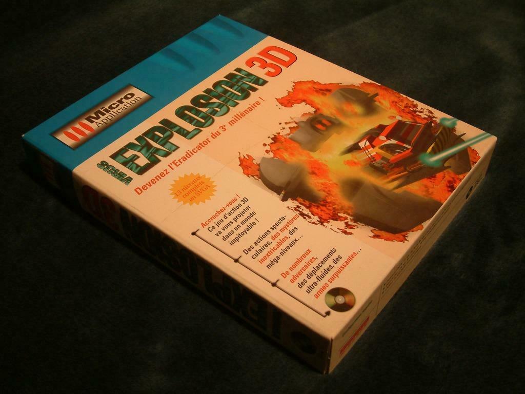 Retrogaming PC Zeldzaam  Virus Explosion 3D, Ophalen of Verzenden, Zo goed als nieuw, Avontuur en Actie