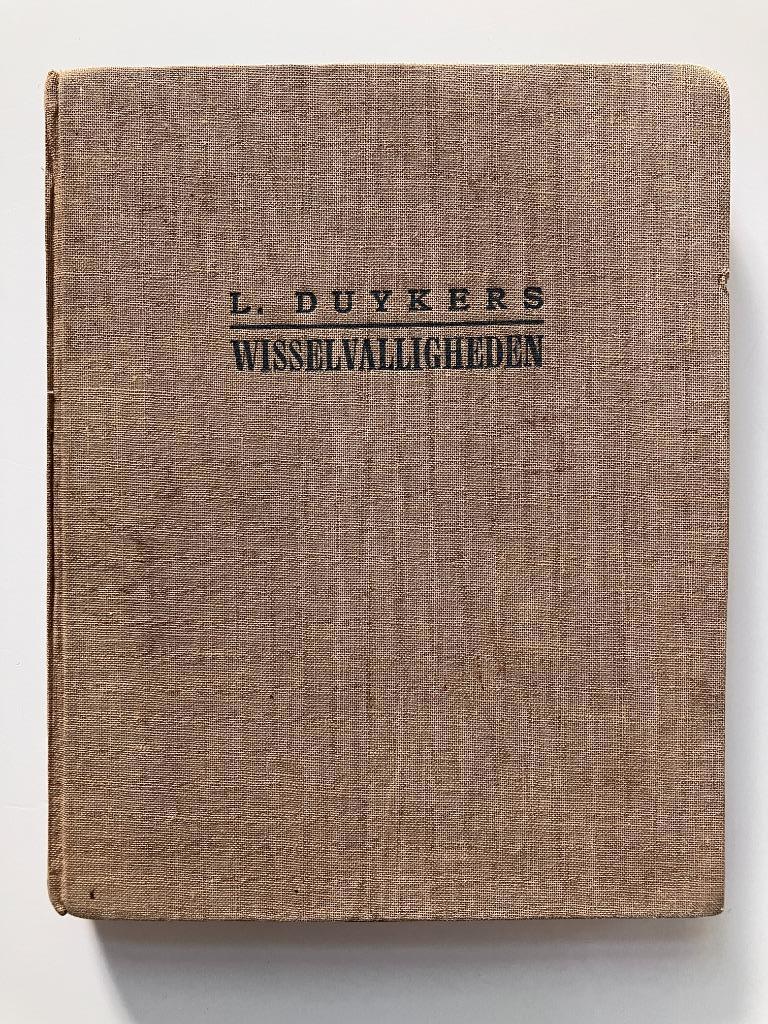Wisselvalligheden - L. Duykers (Davidsfonds, 1940), Ophalen of Verzenden