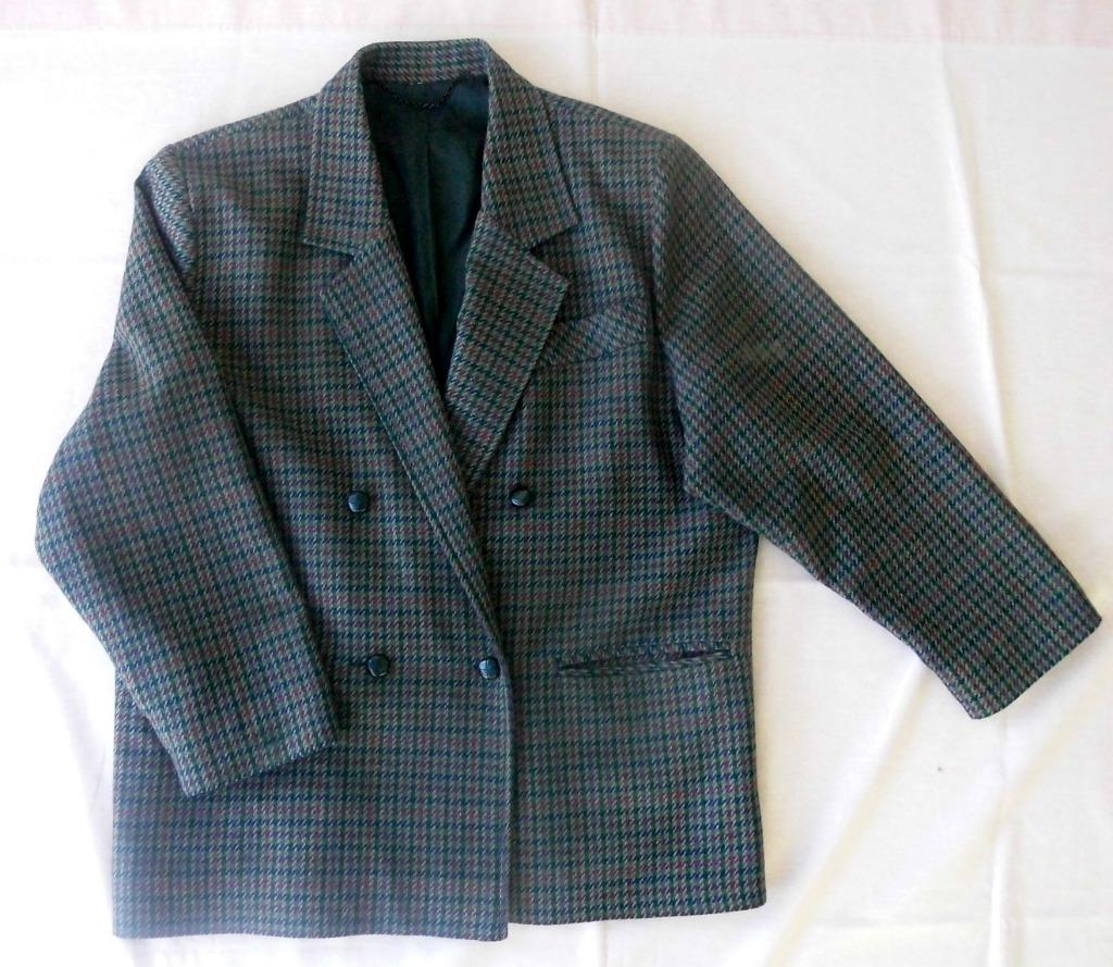 Geruite JAS voor dames Maat: 46, Ophalen of Verzenden, Gedragen, Maat 46/48 (XL) of groter, Overige kleuren