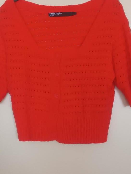 Volledig nieuw bloesje "BIMBA Y LOLA"  e, Ophalen of Verzenden, Nieuw, Maat 42/44 (L), Rood