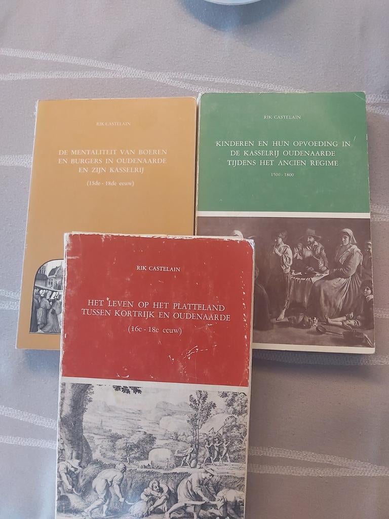 Forfait 3 livres /Rik Castelain, Livres, Histoire & Politique, Enlèvement ou Envoi