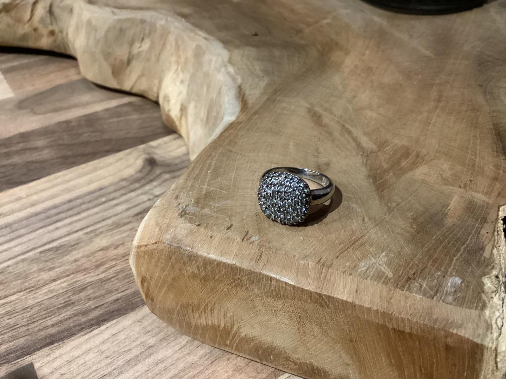 Ring en hanger Victoria zilver, Ophalen of Verzenden, Dame, Zilver, Zilver