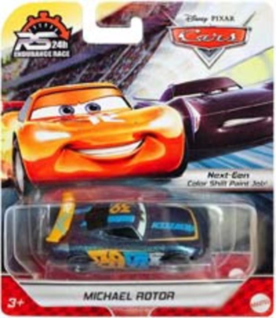 Cars Disney Pixar RS 24H Endurance Race Michael Rotor, Enlèvement ou Envoi, Neuf