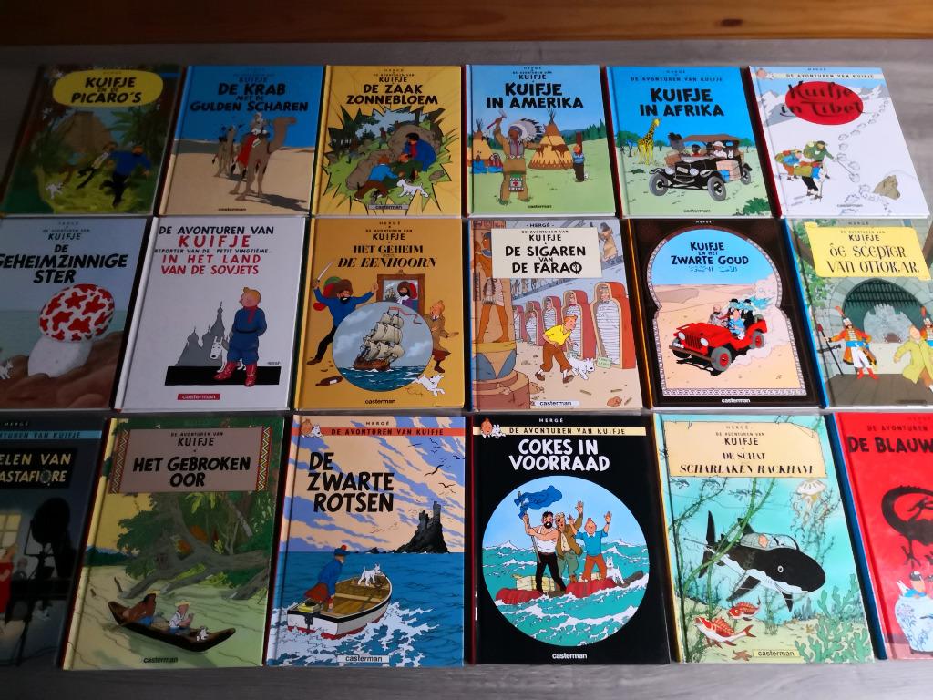 Kuifje mini hardcovers uit te kiezen, Boeken, Ophalen