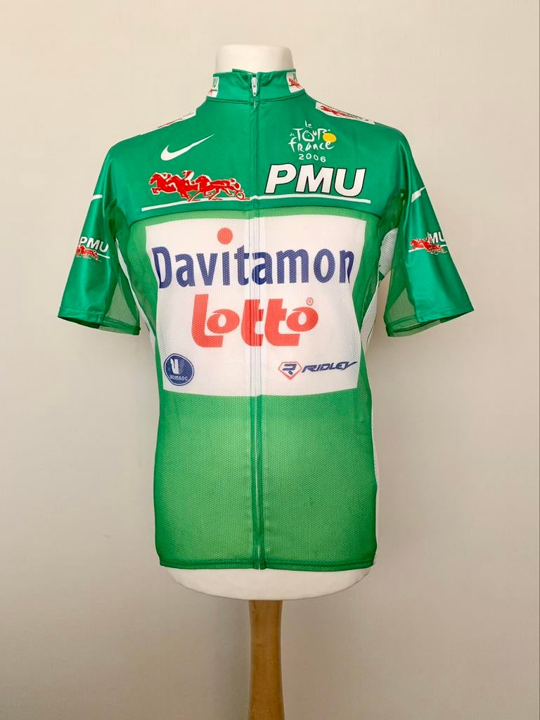 Davitamon Lotto Tour de France 2006 Green Jersey McEwen, Enlèvement ou Envoi, Comme neuf, Vêtements