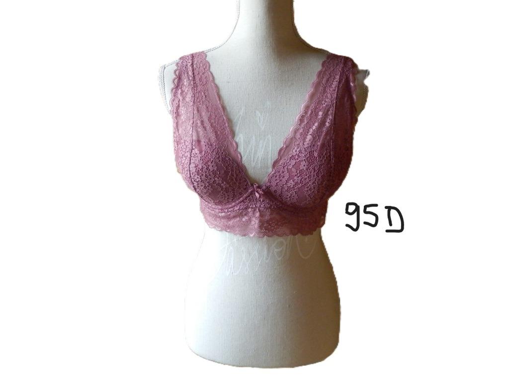 (62)- soutien gorge femme t.95D rose, Enlèvement ou Envoi, Rose, Soutien-gorge