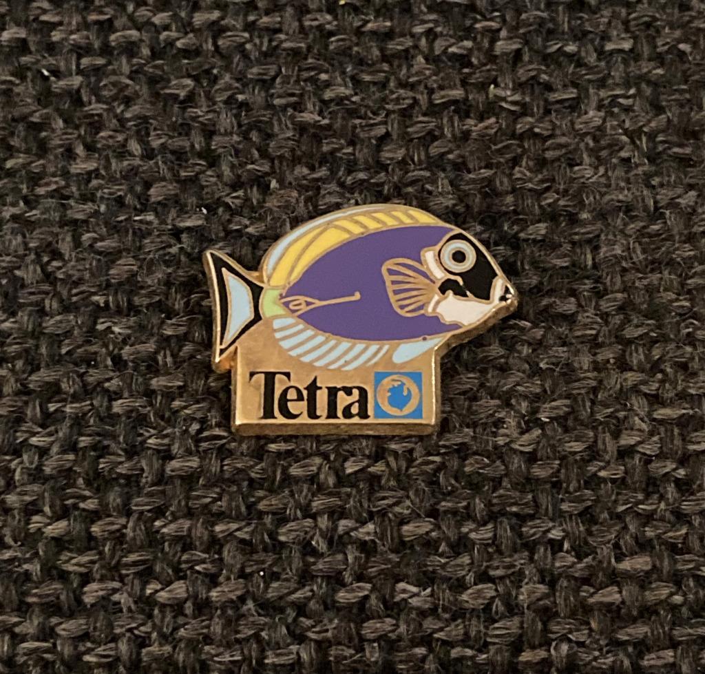 PIN - TETRA - VIS - VISSEN - POISSON - FISH, Verzenden, Gebruikt, Dier of Natuur, Speldje of Pin