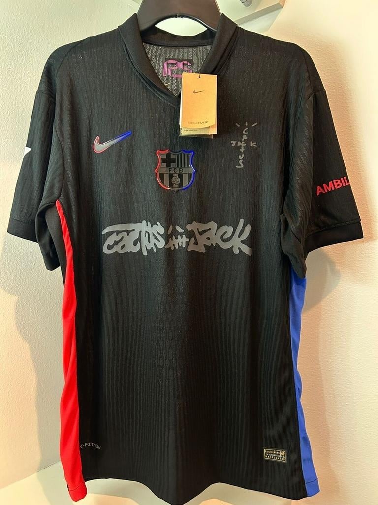 Barcelona Lamine Yamal Cactus Jack Origineel Nieuw 2025, Envoi, Comme neuf