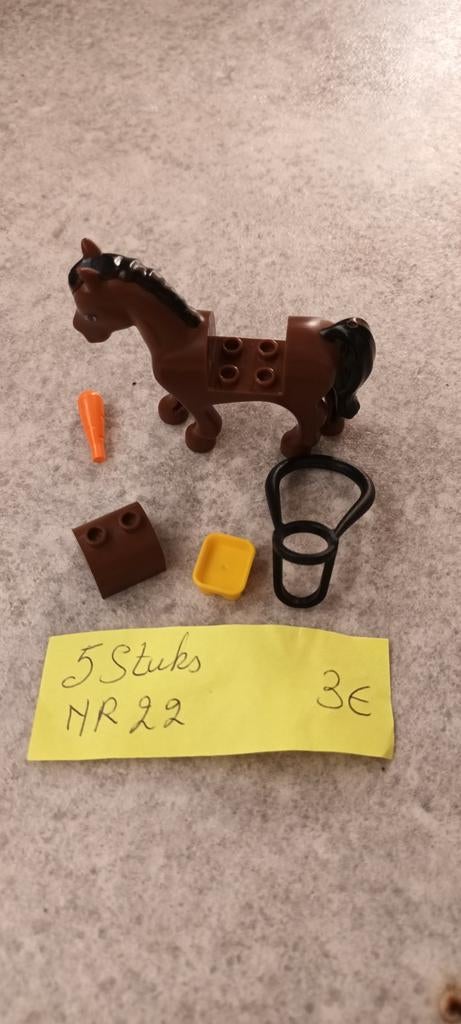 Lego dieren gelieve nr door te geven aub Zie foto's, Enlèvement ou Envoi, Lego