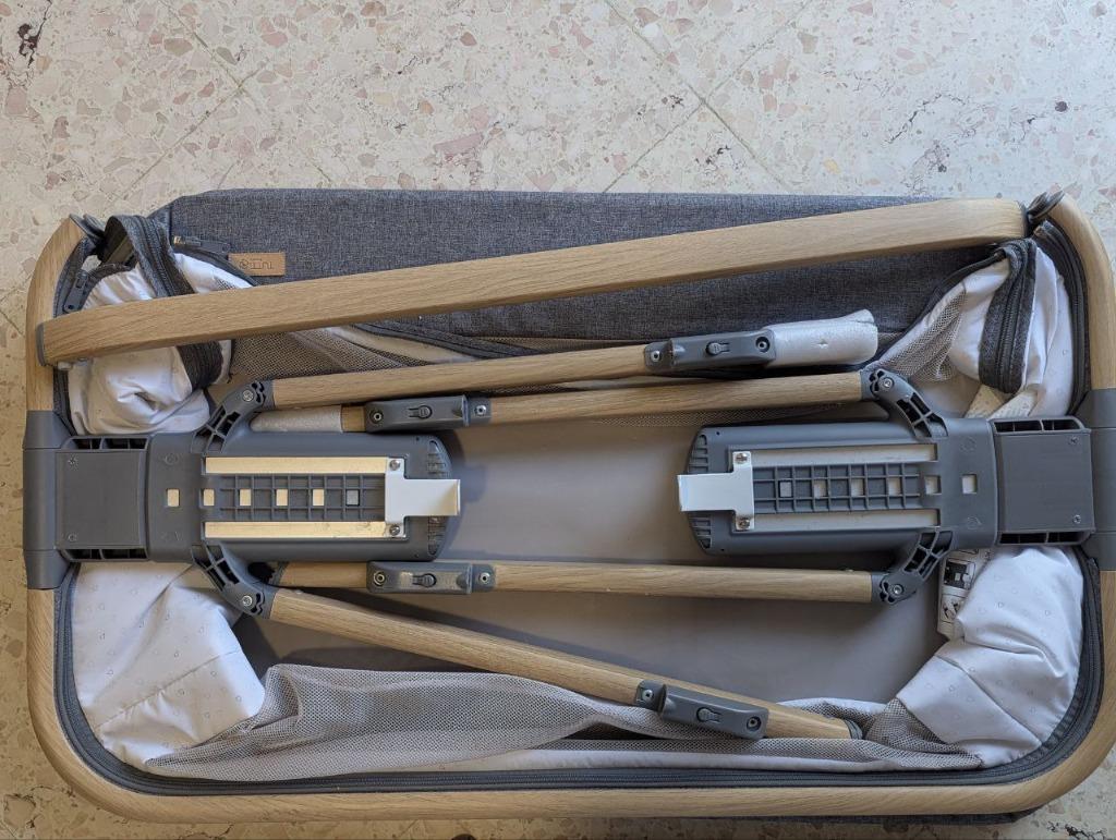 Tutti Bambini Co-sleeper CoZee Oak/Charcoal, Kinderen en Baby's, Ophalen of Verzenden, Zo goed als nieuw
