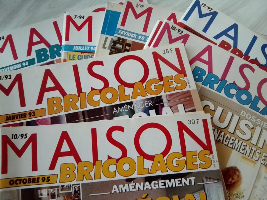 Revue  Maison Bricolage et le journal de la maison, Enlèvement ou Envoi, Comme neuf, Collectif, Bricolage