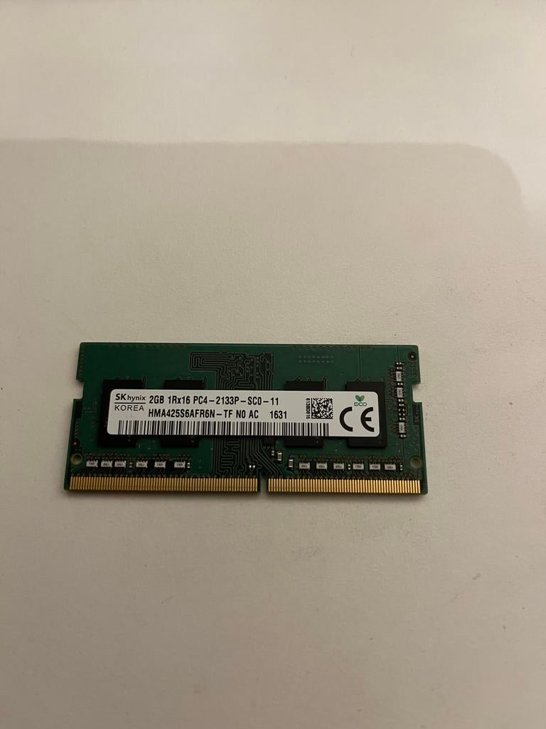 SODIMM voor notebook 2GB, Ophalen, Zo goed als nieuw, Laptop, 2 GB