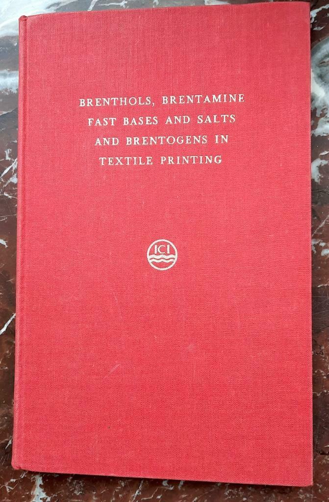 Brenthols, Brentamine fast bases and salts and Brentogens in, Boeken, Ophalen of Verzenden, Gelezen