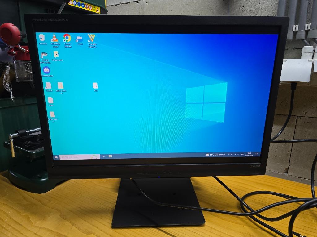 Ecran 22p IIYAMA ProLite B2206WS - GV78, Informatique & Logiciels, Haut-parleurs intégrés, Iiyama, Enlèvement ou Envoi, Utilisé