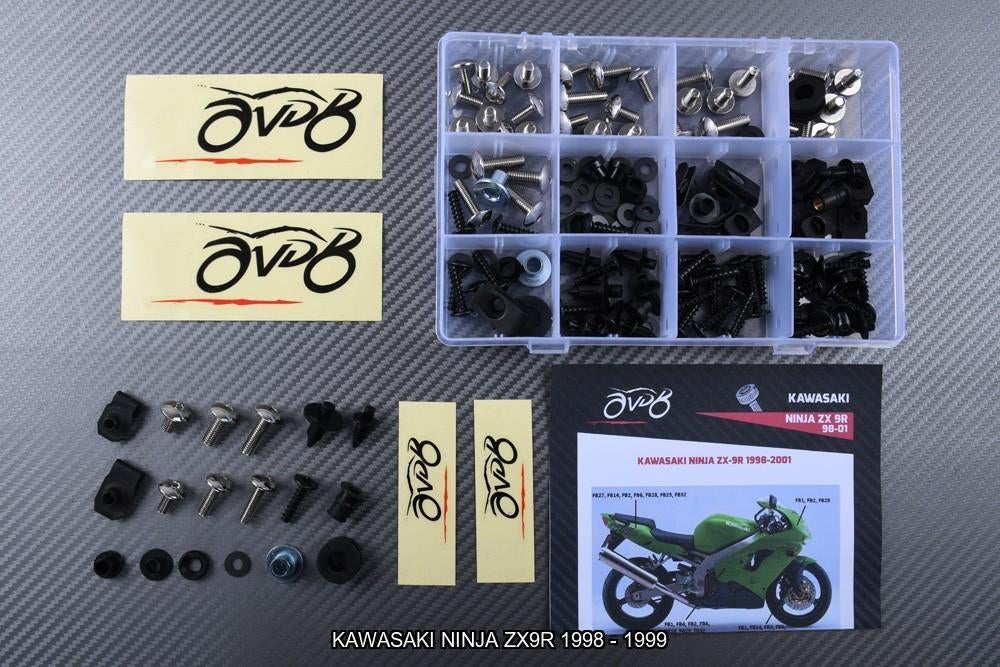Kuip bouten set voor KAWASAKI NINJA ZX9R 1998 - 1999, Motoren, Ophalen of Verzenden, Nieuw