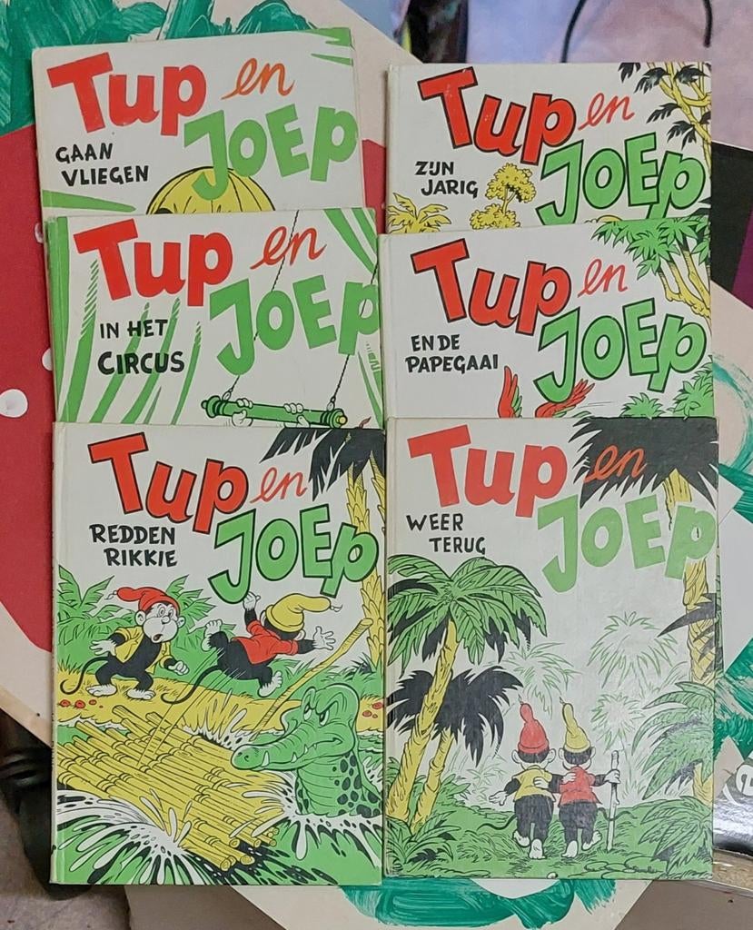 Kinderboeken Tup en Joep, 6 stuks, Boeken, Ophalen