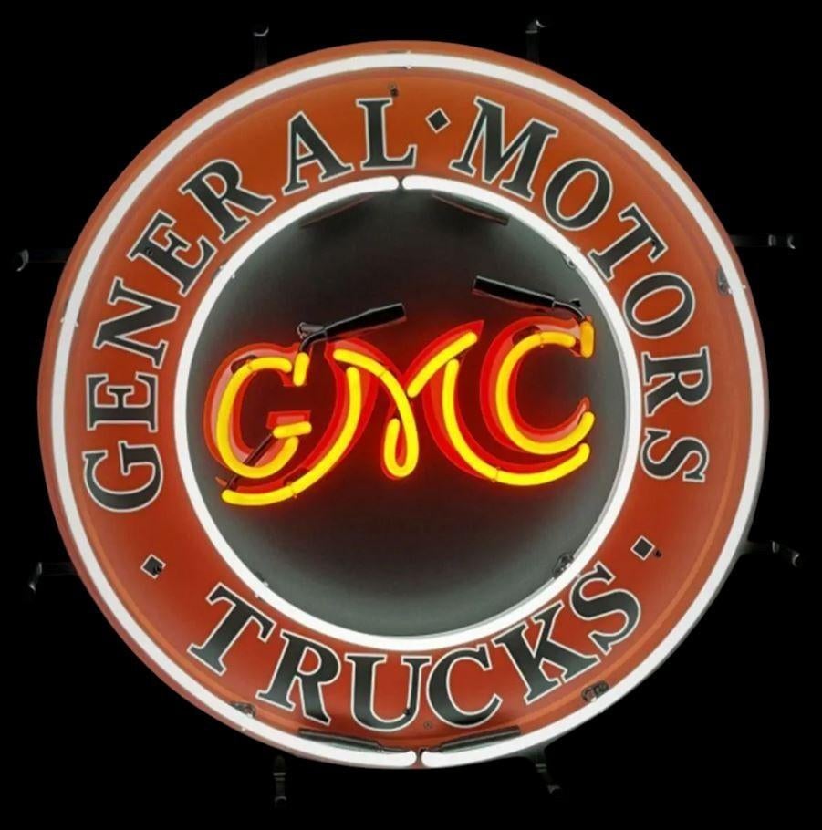 GMC neon General Motor USA neon veel andere decoratie neons, Verzamelen, Merken en Reclamevoorwerpen, Nieuw, Lichtbak of (neon) lamp