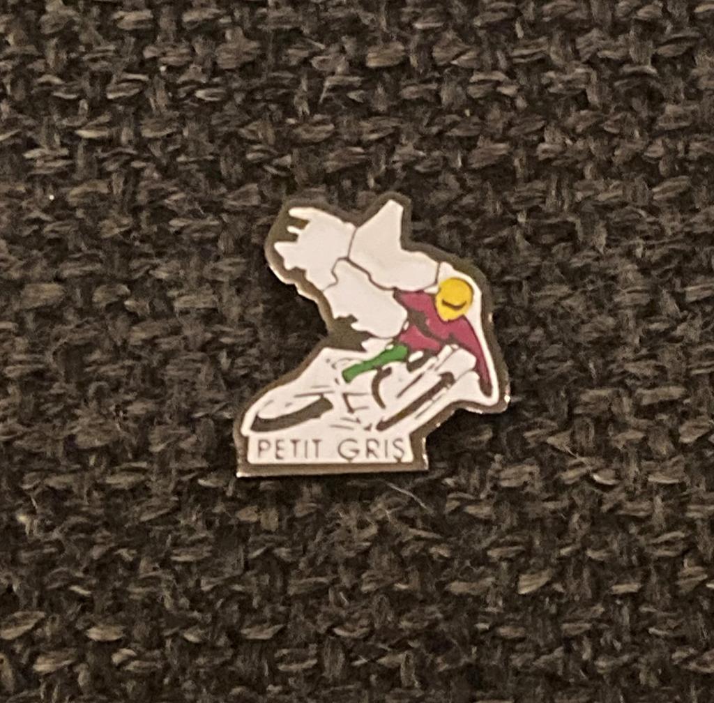 PIN - PETIT GRIS, Envoi, Utilisé, Autres sujets/thèmes, Insigne ou Pin's