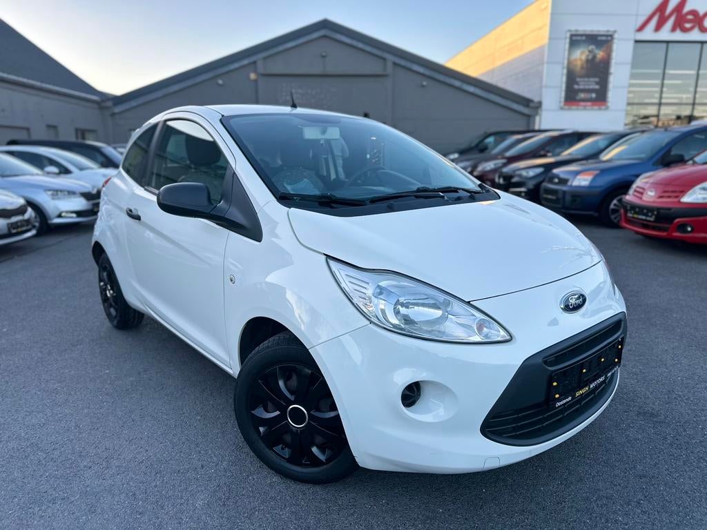 Ford Ka 1.2i | Airco | Keuring+Carpass | GARANTIE |, Stof, 1242 cc, Ka, Wit