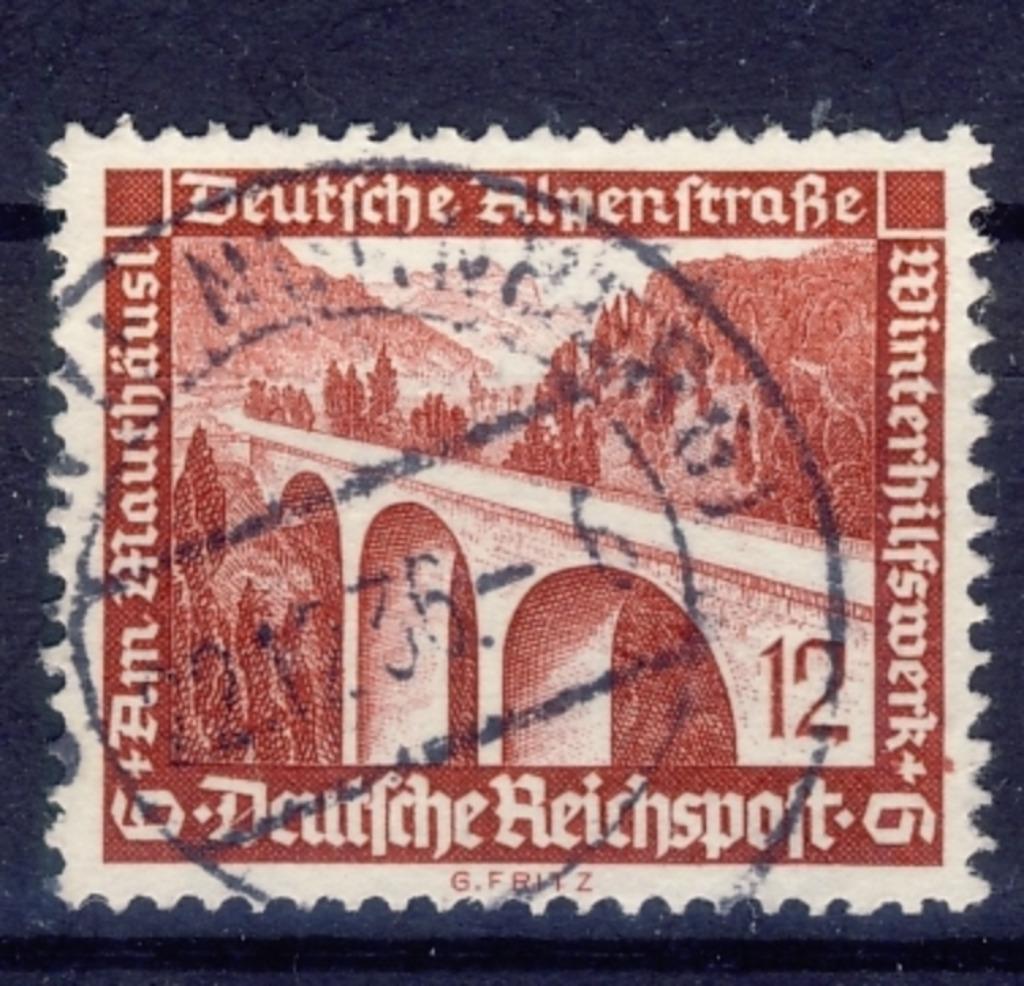 Deutsches Reich 1936 - nr 639, Verzenden, Duitse Keizerrijk, Gestempeld