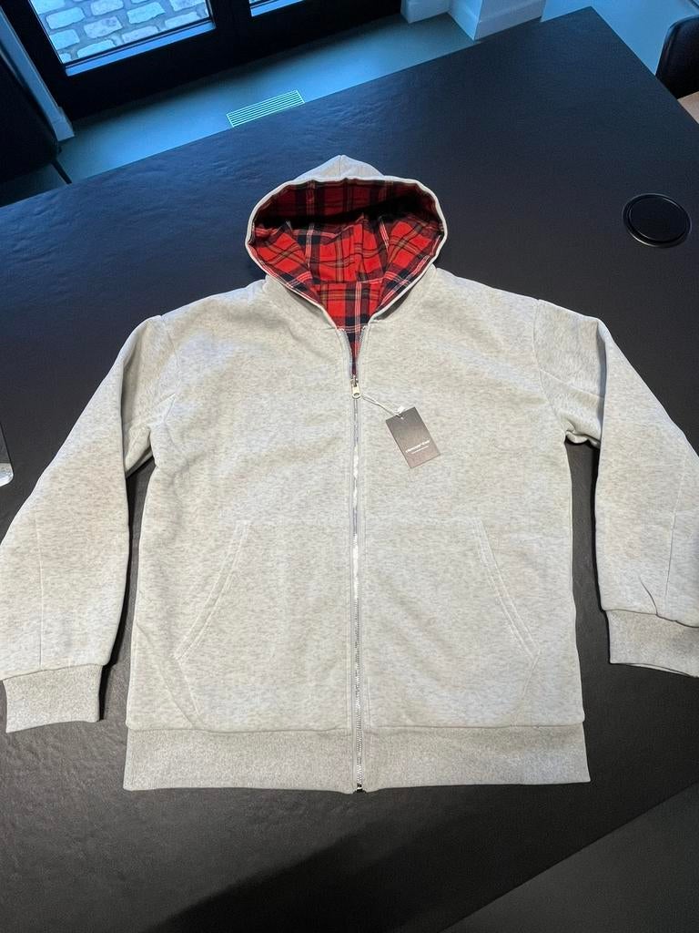 DCRB Hoodie inside out maat m : NIEUW, Ophalen of Verzenden, Nieuw, Maat 48/50 (M), Grijs