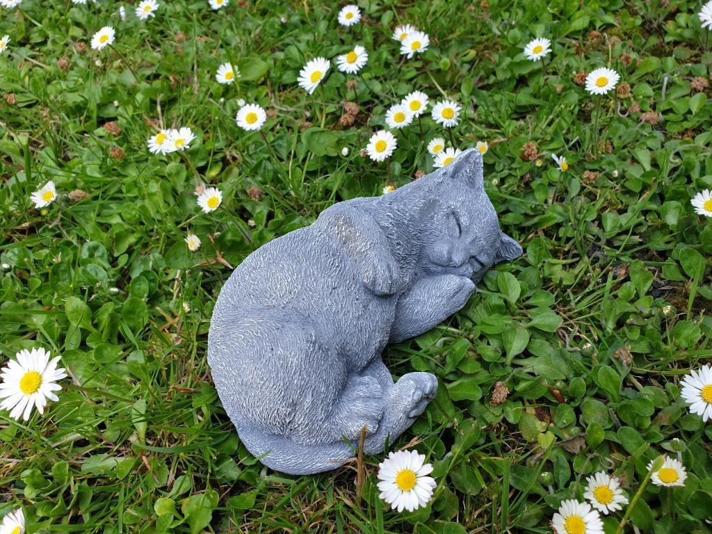Liggende poes , kat, Verzamelen, Beelden en Beeldjes, Nieuw, Ophalen of Verzenden