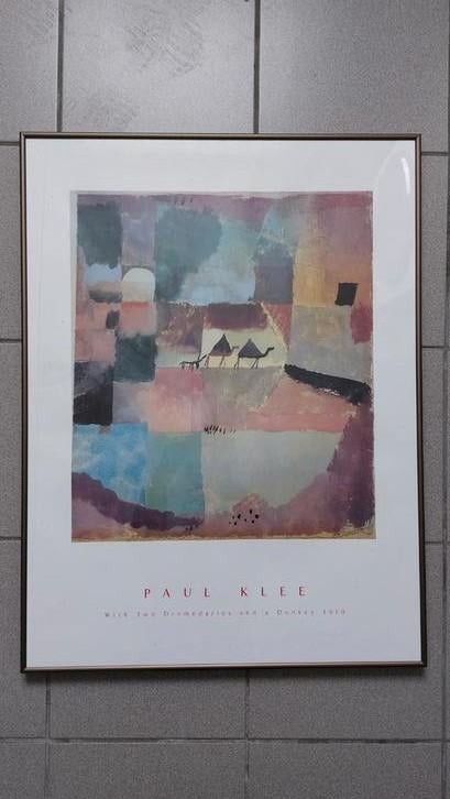 Kader Paul Klee 61 cm breed 81 cm hoog, Ophalen, Gebruikt