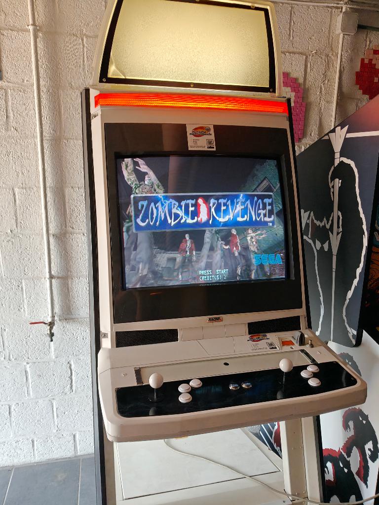 Sega Naomi arcade met NetDIMM en diverse games, Enlèvement, Utilisé