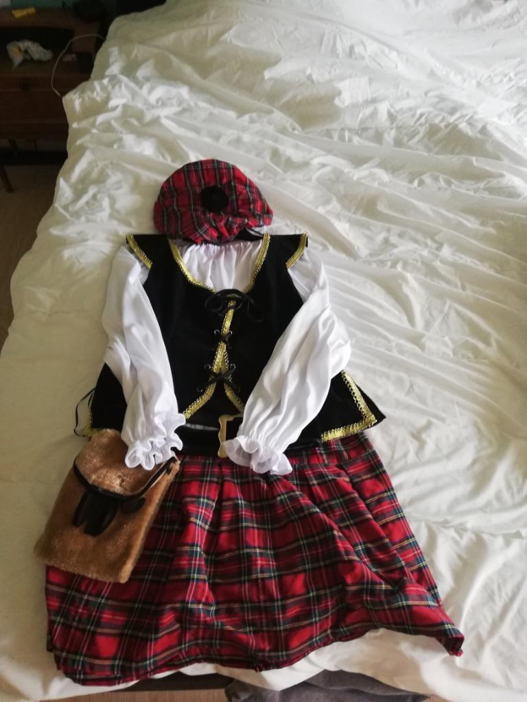 Verkleedkledij Schots (vrouw), Ophalen of Verzenden, Zo goed als nieuw, Maat 38/40 (M), Kleding