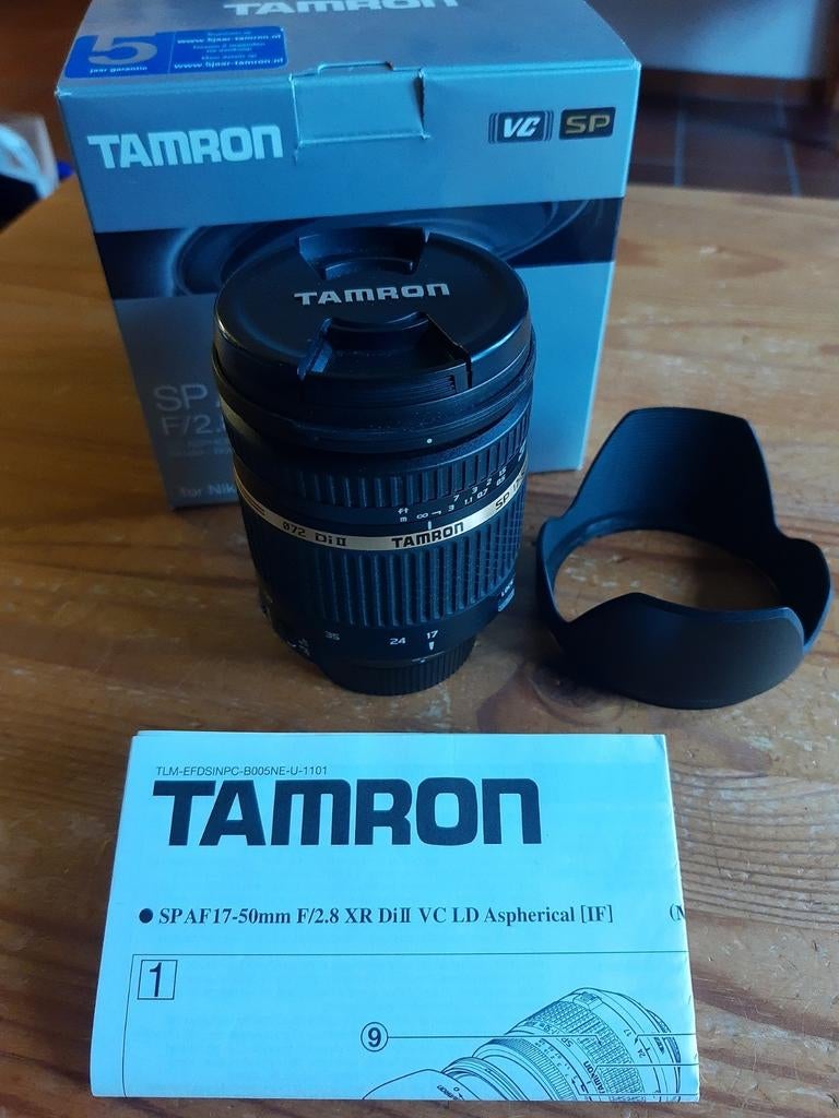 TAMRON SP AF 17-50mm F/2.8 XR DiII VC. for Nikon, Ophalen