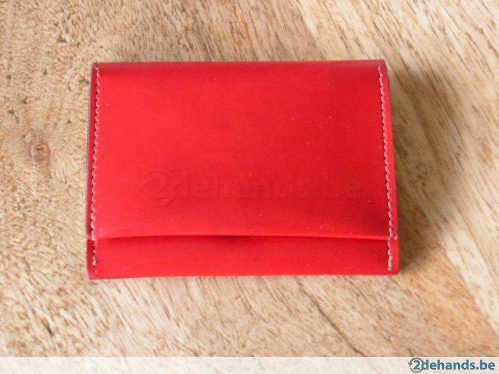 Geldbeugel rood nieuw, Enlèvement, Neuf, Rouge