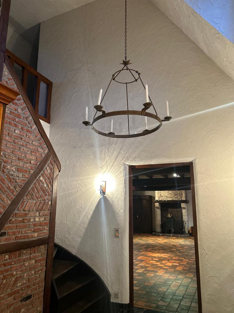 Antieke kandelaar, Ophalen, Gebruikt, Bruin, Kandelaar