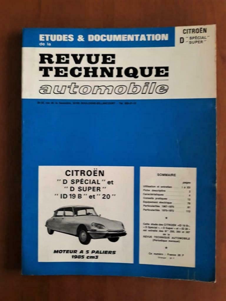 Revues technique, Ophalen