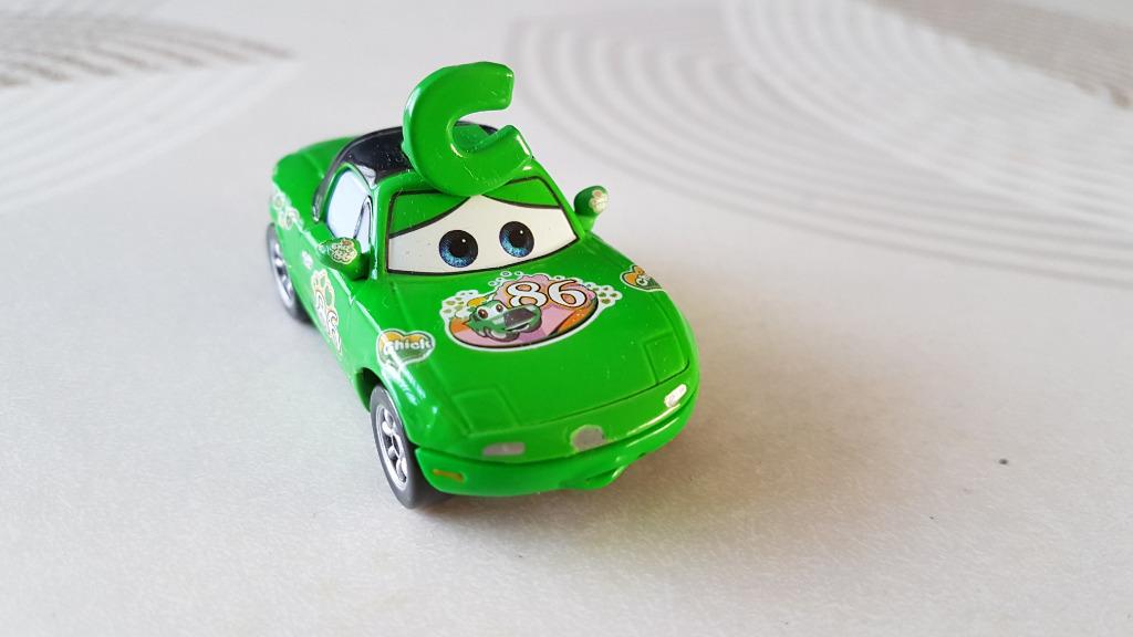 Disney Cars "Chick Fan Tia" auto, Ophalen of Verzenden, Zo goed als nieuw