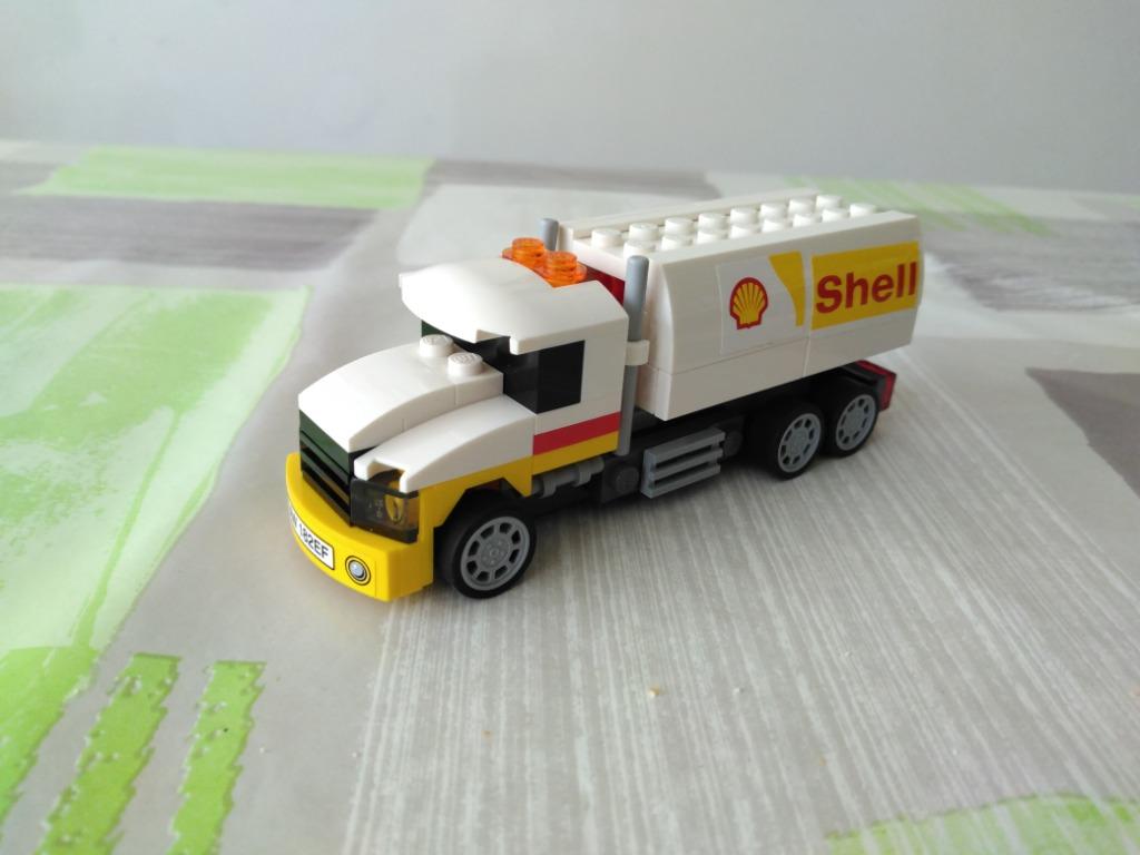 Lego 40196 Shell Tanker polybag complet avec notice, Enlèvement ou Envoi, Utilisé, Ensemble complet, Lego
