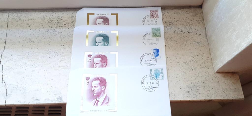 FDC Roi Baudouin, Enlèvement ou Envoi, Dynastie