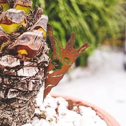 Tuindecoratie van echt cortenstaal | Eekhoorn | GRATIS LEV, Tuin en Terras, Tuinbeelden, Dierenbeeld, -, Verzenden, -